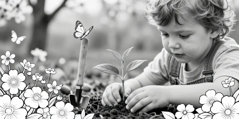 coloriage printemps gs