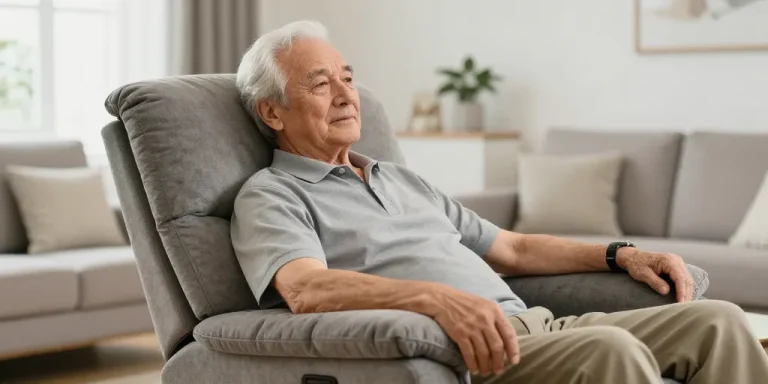 fauteuil de repos pour personnes agées