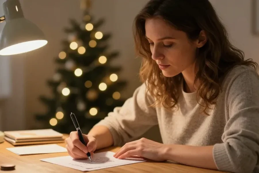 bonne fête de fin d année orthographe
