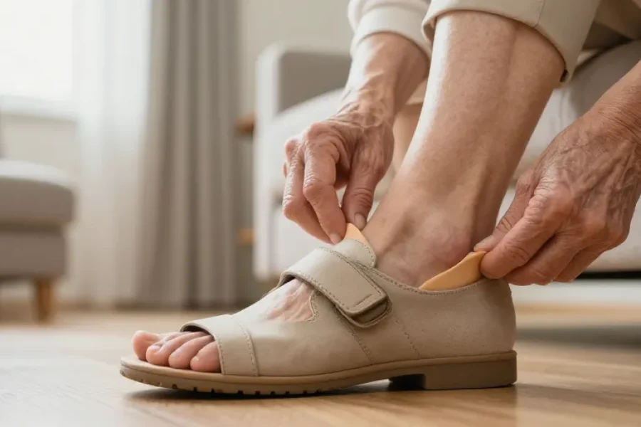 chaussure pour semelles orthopédiques