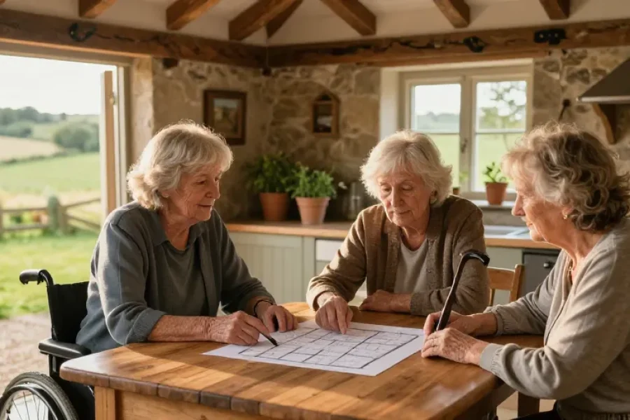 colocation senior campagne