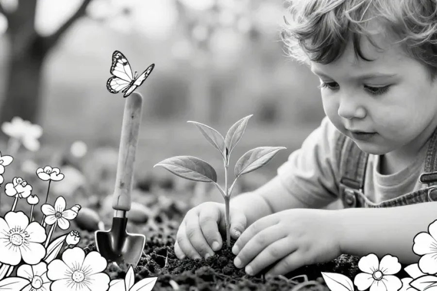 coloriage printemps gs