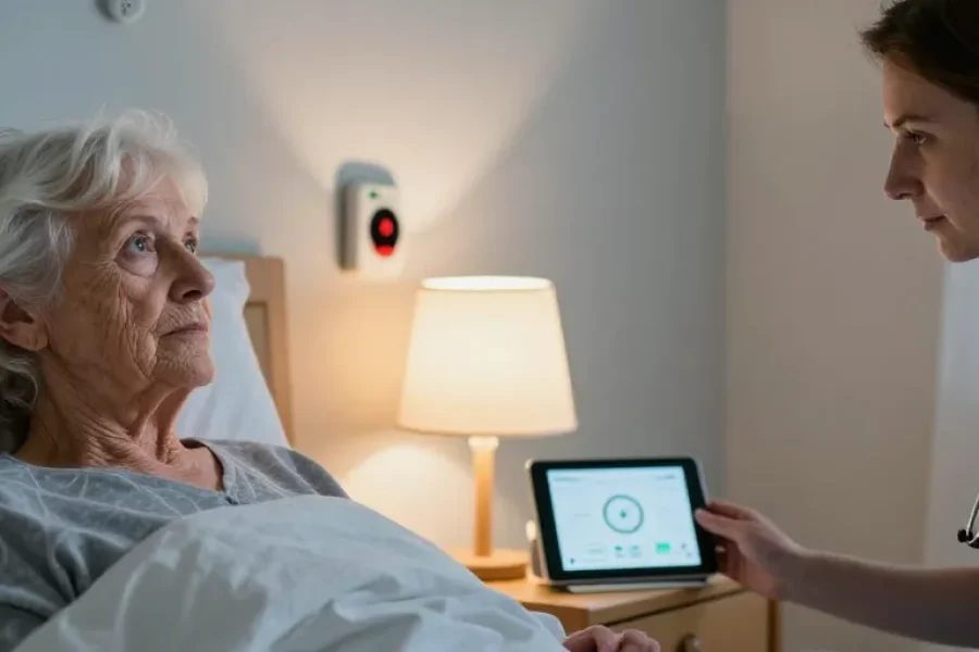 comment surveiller une personne âgée la nuit