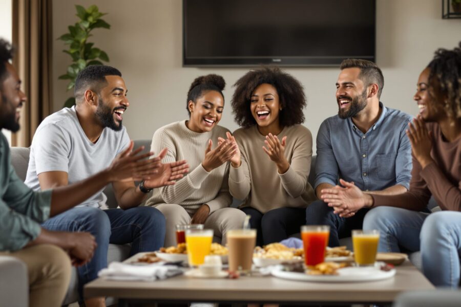 debat drole entre amis