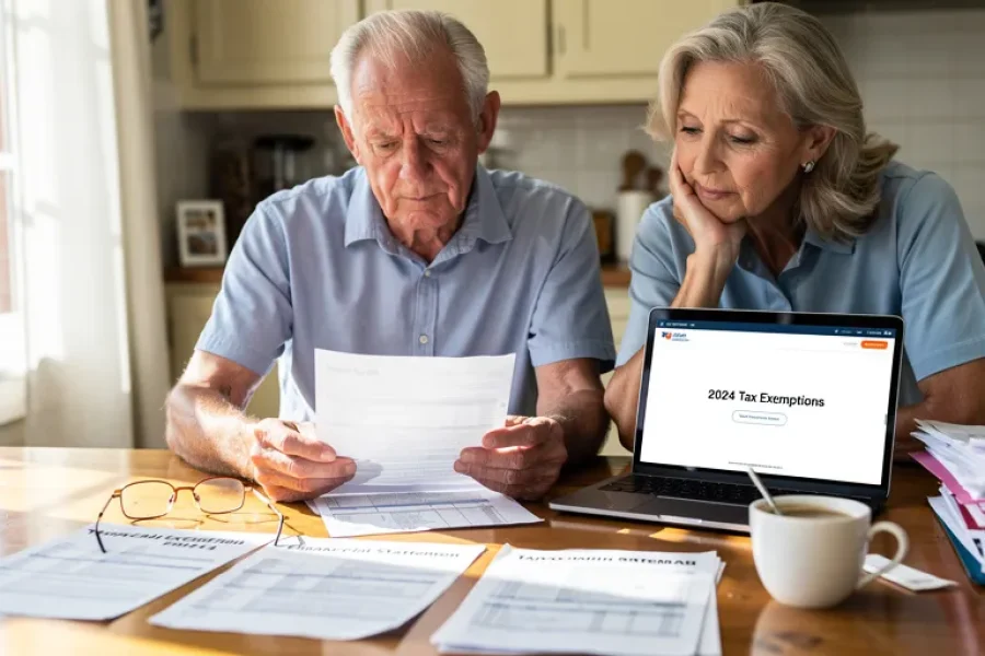 exonération de la taxe foncière pour les retraités
