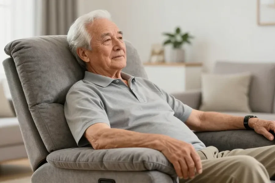fauteuil de repos pour personnes agées