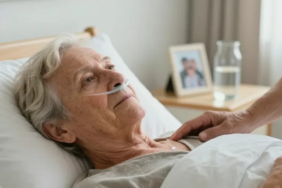fin de vie personne agée symptomes