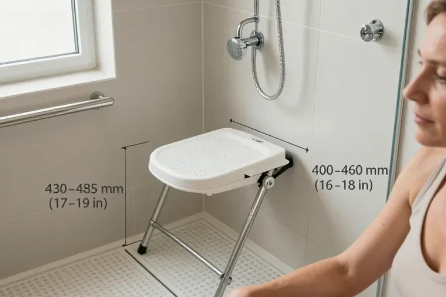 siège de douche pmr norme